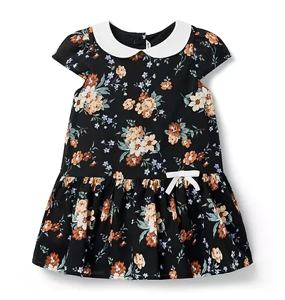 Floral Collared Dress