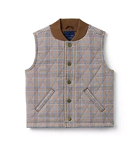 The Quilted Plaid Vest