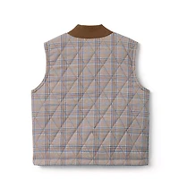 The Quilted Plaid Vest