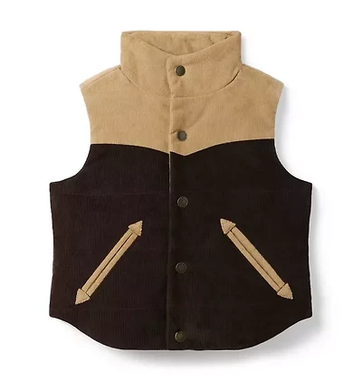 The Cowboy Corduroy Vest