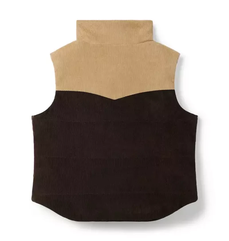 The Cowboy Corduroy Vest