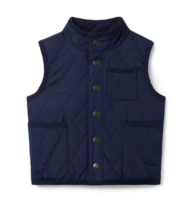 The Quilted Barn Vest