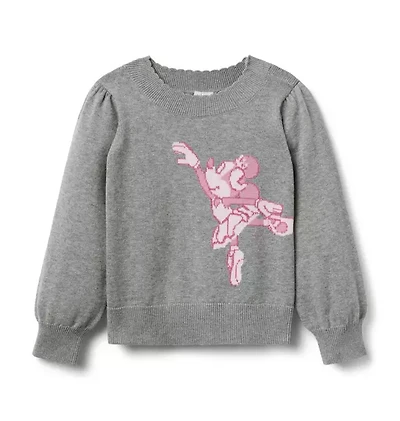 Disney Minnie Mouse Ballet Sweater