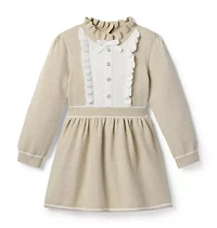 The Ruffle Sweater Dress