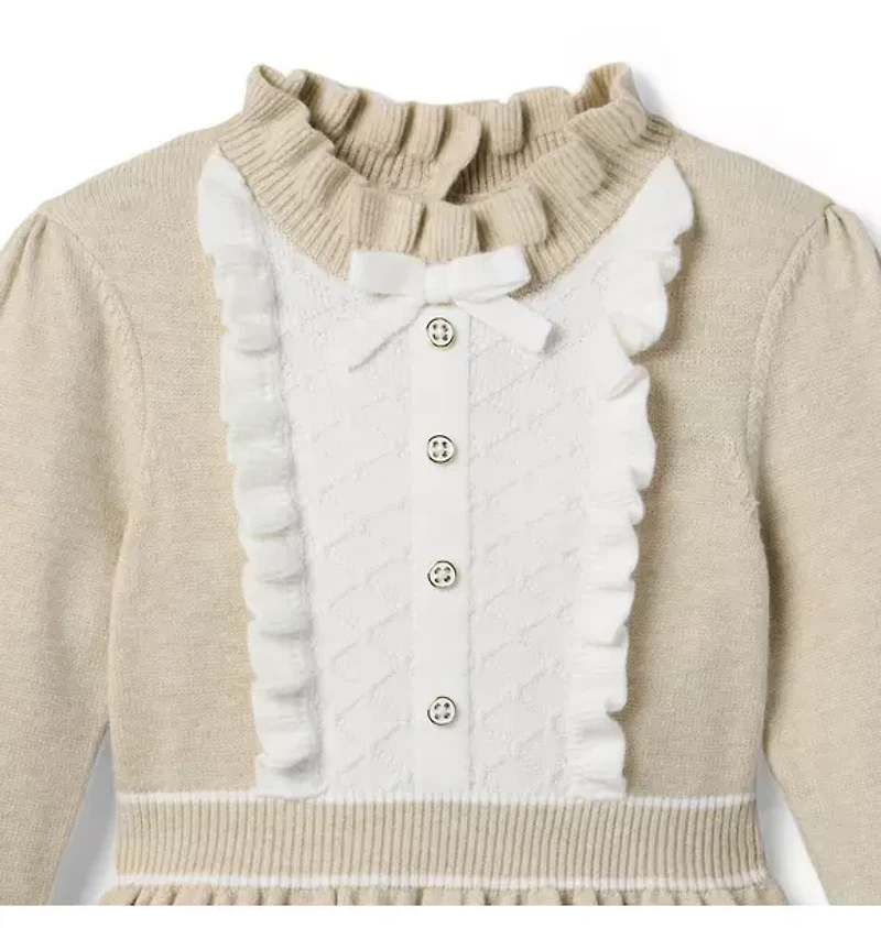The Ruffle Sweater Dress