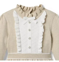 The Ruffle Sweater Dress
