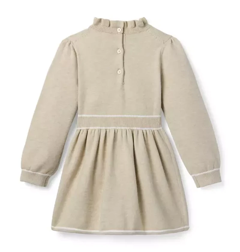 The Ruffle Sweater Dress