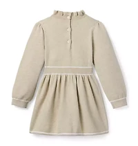 The Ruffle Sweater Dress