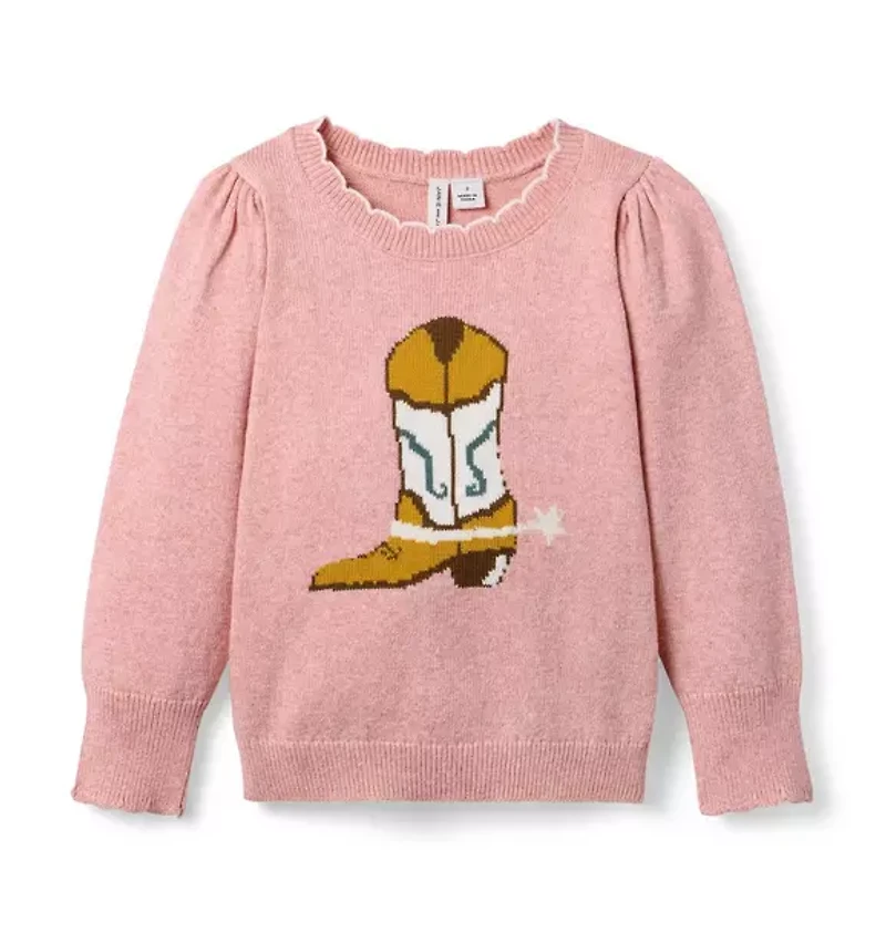 The Cowgirl Boot Sweater