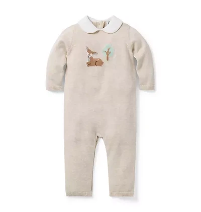 Baby Deer Collared One-Piece