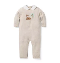 Baby Deer Collared One-Piece