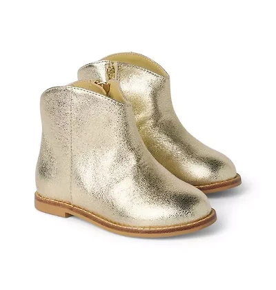 Metallic Bootie