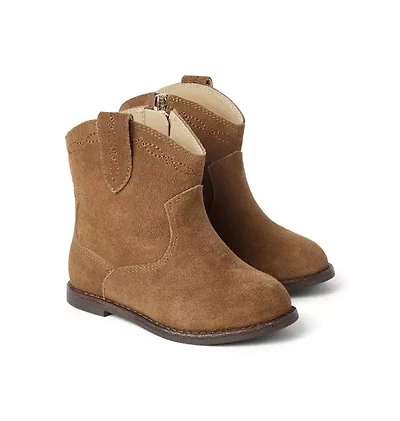 Suede Cowgirl Bootie