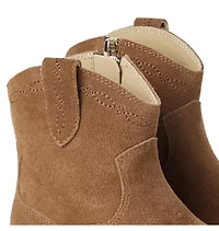 Suede Cowgirl Bootie