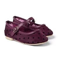Mesh Dot Ballet Flat