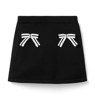 Bow Sweater Skirt