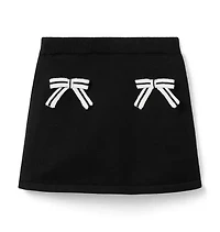 Bow Sweater Skirt
