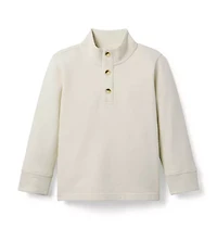 Herringbone Jacquard Sweatshirt
