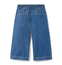 The Chambray Wide Leg Pant