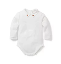 Baby Embroidered Pumpkin Bodysuit