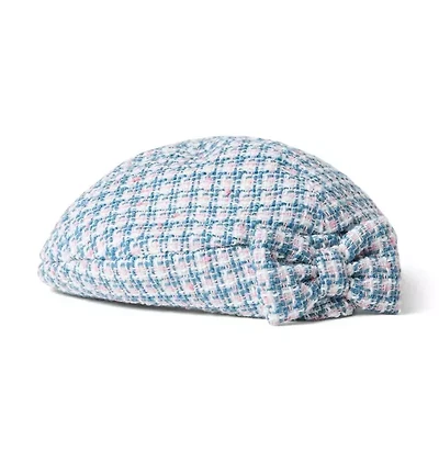 Tweed Bow Beret