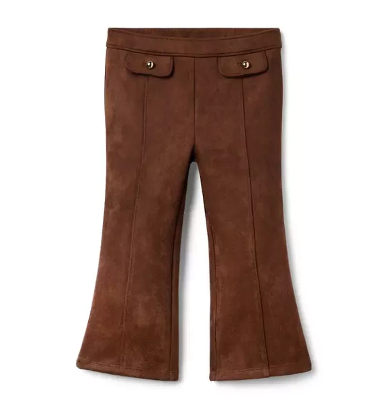 The Sueded Flare Pant