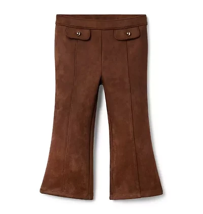 The Sueded Flare Pant