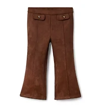 The Sueded Flare Pant