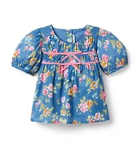 Floral Bow Top