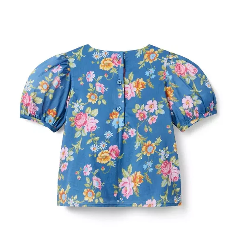 Floral Bow Top