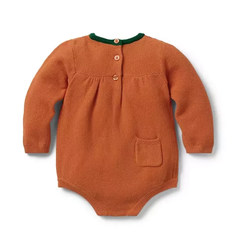 Baby Pumpkin Romper