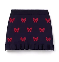 Bow Sweater Skirt
