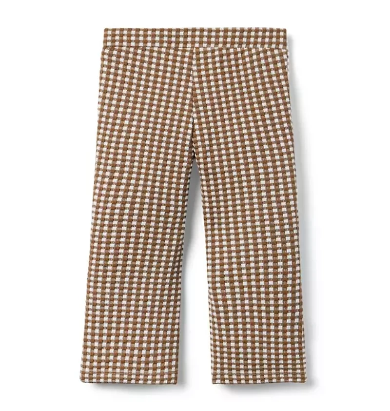 The Gingham Flare (Ponte?) Pant