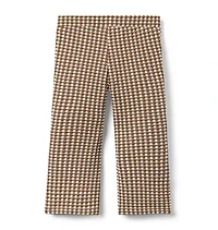 The Gingham Flare (Ponte?) Pant