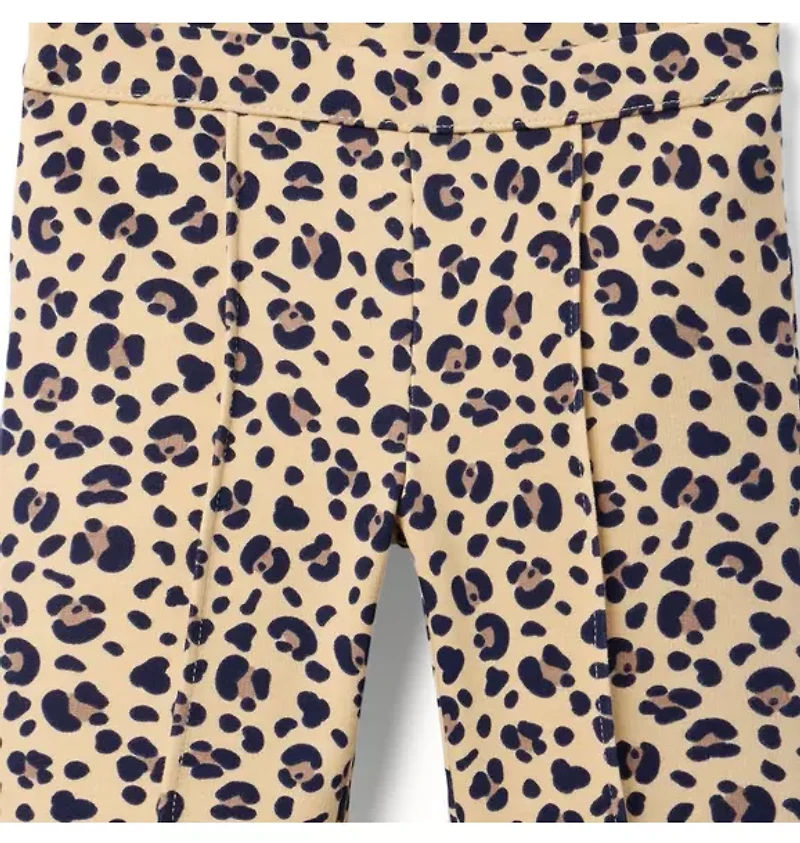 Leopard Flare Pant