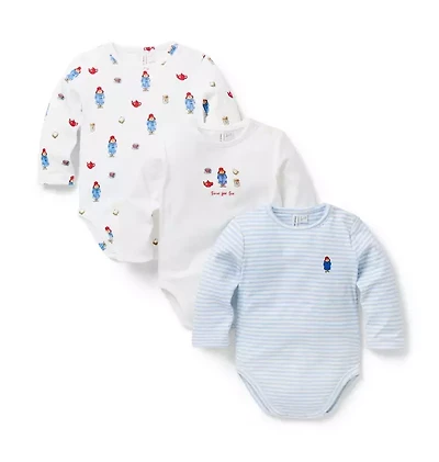 Paddington™ x Janie and Jack Baby Bodysuit 3-Pack