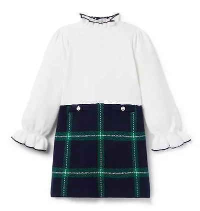 The Tartan Sweater Dress