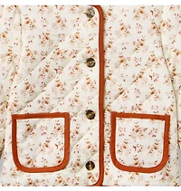 The Quilted Floral Jacket