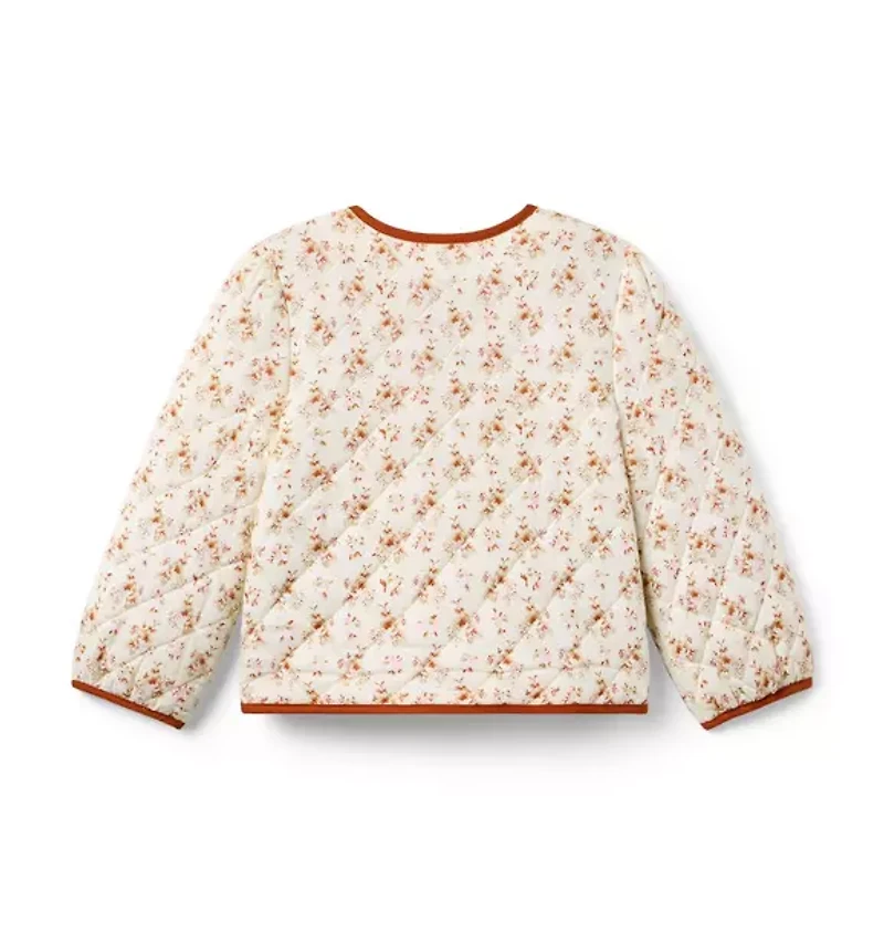 The Quilted Floral Jacket