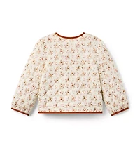 The Quilted Floral Jacket