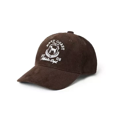 Corduroy East Coast Dog Cap
