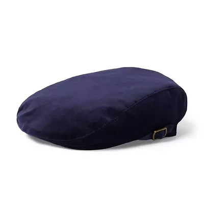 Velvet Newsboy Cap