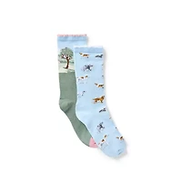 Dog Friends Sock 2-Pack