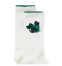 Scottish Terrier Bow Sock
