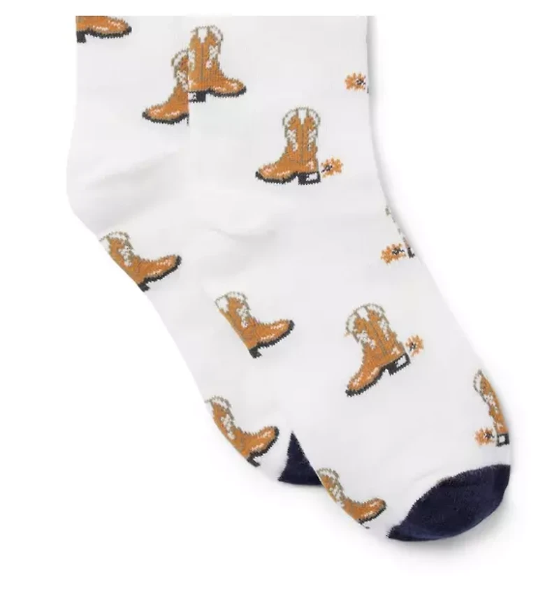 Cowboy Boot Sock