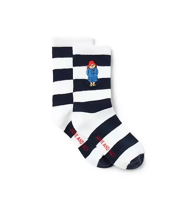 Paddington™ x Janie and Jack Striped Sock