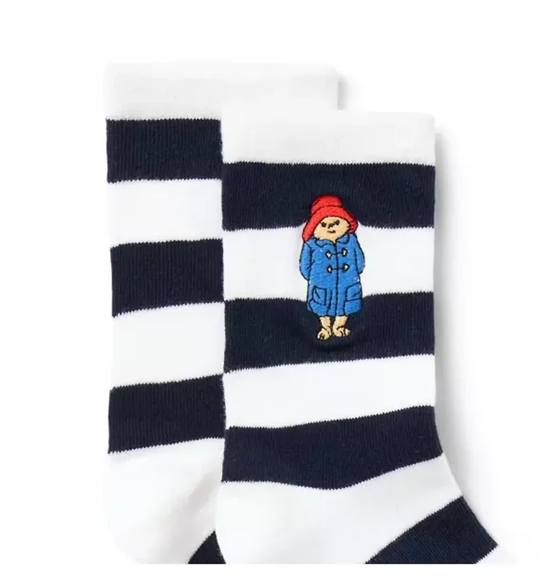 Paddington™ x Janie and Jack Striped Sock