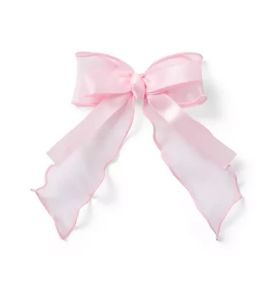 Chiffon Bow Barrette