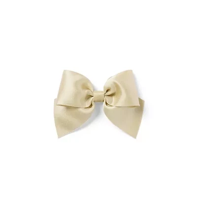 Metallic Bow Barrette