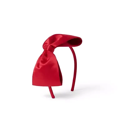 Satin Bow Headband